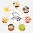 thumbnail image 2 of Trancheuse d'Œufs, Trancheuse d'Œufs pour Œufs Durs, Trancheuse d'Œufs en Acier Inoxydable, Coupe-Œufs en Aluminium Résistant Lave-Vaisselle, 2 of 7