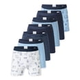 thumbnail image 1 of SCHIESSER Calzoncillos para niño, paquete de 7 - Niños, 7PACK Calzoncillos de jersey sencillo, ropa interior, básico Azul/azul oscuro 116, 1 of 3
