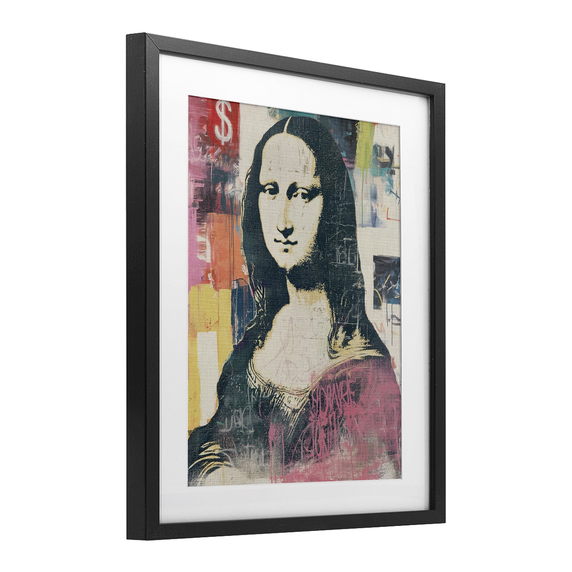 Stupell Industries Urban Renaissance Portrait Black Framed Print Under Glass, design by Svetlana Aleynikova