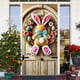 thumbnail image 5 of CaiYueKe Easter Door Curtain Spring Holiday Decorations Bunny Egg Pattern Party Supplies Wall Hanging Decorative Banner for Home Indoor Outdoor Festival Celebration, 5 of 9