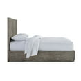 thumbnail image 4 of Modus Herringbone Queen-Size Solid Wood Platform Bed in Rustic Latte, 4 of 7