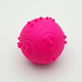 thumbnail image 2 of Yaju Pet Ball Toy, Bite Resistant Training Product Fun Squeaky Pet Ball, Toy Nail Ball For Small Pet (3pcs,random Color), 2 of 2
