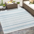 thumbnail image 2 of Montego bay Machine Woven Area Rug - Sky Blue - 6'7" x 9', 2 of 4