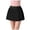 Black, variant on felwors Women's Pleated Active Skort with Built-in Shorts - High Waisted Tennis Skirt for Golf, Running, Workout (Black, M)