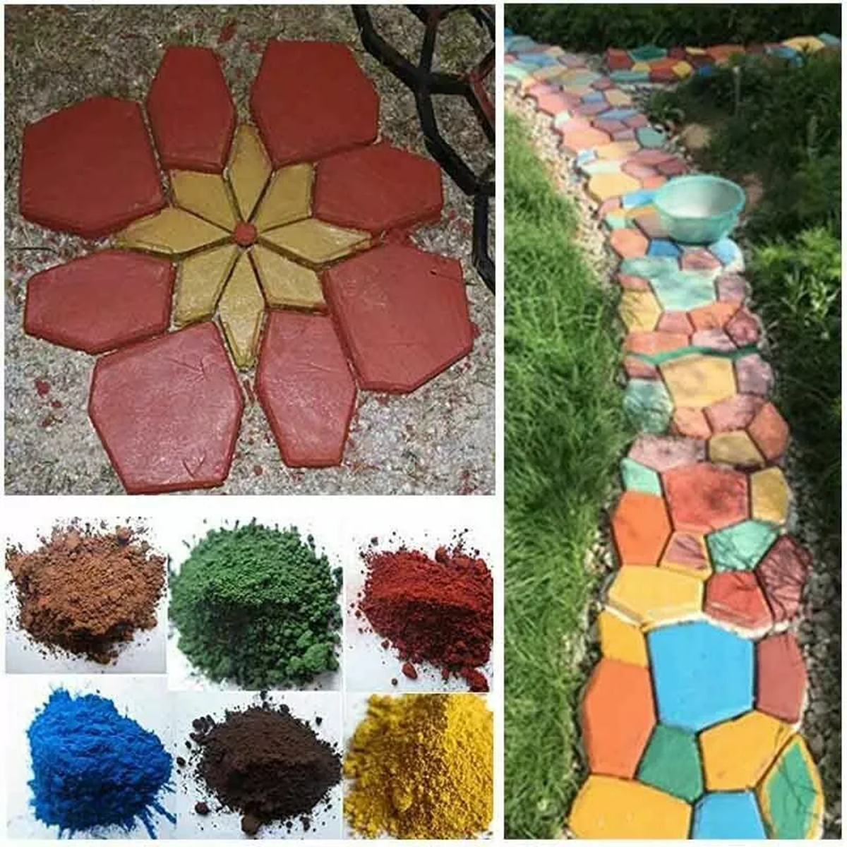 Black 16 oz Art Color Iron Oxide Pigment Paint Dye Concrete Cement Tile Mortar Grout Brick Plaster Candle DIY