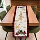 thumbnail image 5 of Camino de mesa navideño con cuadros rojos y negros de búfalo, camino de mesa con árbol de Navidad, Papá Noel, alce, mantel para mesa de comedor para decoración del hogar, a_hf, B 180 cm, 5 of 5