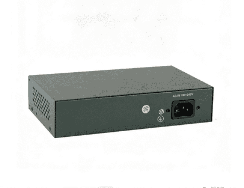 DSLRKIT 2 Gigabit 8 PoE Switch Injector 52V 2.3A 120W Ethernet 1000Mbps 250meter