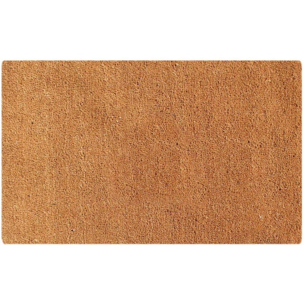 A1 Home Collections A1HC First Impression PVC Tufted Plain Coir Doormat