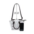 thumbnail image 3 of Zufioo Fun Rabbit Print Leather Rivet Shoulder Bag, Microfiber PU Leather Adjustable Shoulder Strap Handbag, Ideal Gift for Women-One Size, 3 of 6