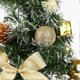 thumbnail image 3 of 40cm Artificial Tabletop Christmas Tree Mini Xmas Decoration Tree With Led Light Decoration For Christmas Day(gold), 3 of 5