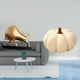 thumbnail image 2 of Estatua de toro abstracta, escultura de toro, figura de buey, calabaza, juguete para lanzar, resina y material suave, arte decorativo adecuado para re, 2 of 8