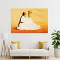 thumbnail image 4 of Girl in The Desert RC Gorman Paintings Poster Room Aesthetic Poster Print Art Wall Painting Canvas Posters Gifts Modern Bedroom Decor 12x18inch(30x45cm), 4 of 6