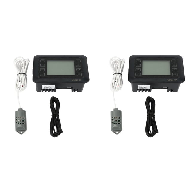 2X -7901A,100-240Vac,Pid,Multifunctional Incubadora Automática, Controlador de la Incubadora, Humedad de Temperatura para la Incubadora