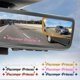 thumbnail image 4 of 6 Pack Passenger Princess Sticker,Vinyl Passenger Princess Sticker,Cute Waterproof Rearview Sun Visor Vanity Mirror Window Decal Stickers, 4 of 5