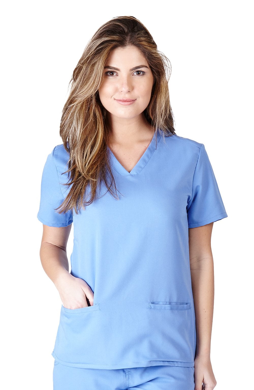 ultrasoft scrubs UltraSoft Premium Classic 3 Pocket VNeck Medical