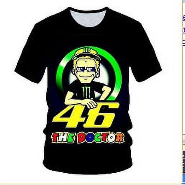 3D Motorcycle Racing Men And Women Trendy Fashion Short Sleeve T-Shirt--QIUPING