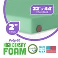 thumbnail image 2 of Fairfield High-Density Foam Roll, Ideal for Couch Cushions, Upholstery, Pillow Stuffing, and More, Measures 22 x 44 x 2 inches, 2 of 4