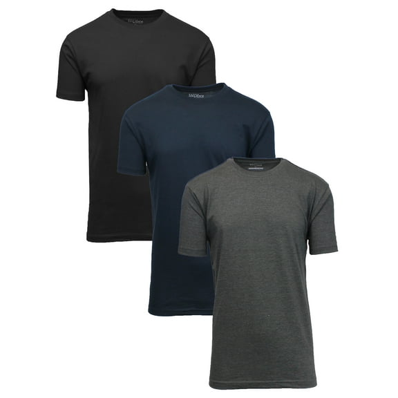 Men's 3-Pack Classic Crew Neck Tee (S-5XL)