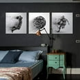 thumbnail image 2 of wall26 3 Panel Canvas Wall Art Play Basketball Pictures Home Wall Decorations for Bedroom Living Room Paintings Canvas Prints Framed - 24" 24" x3 Panels, 2 of 4