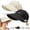 Black+Beige, variant on 2 Pack UPF Sun Protection Baseball Hat for Men and Women Female Sunscreen Sunshade Caps Adjustable Brim