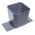 thumbnail image 6 of Haussimple Car Trash Can Spill Proof Plastic, Basket & Bin Organizer 1.4 Gallon with Stability(Gray), 6 of 11