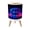 Color 2, variant on Small Trash Can with Lid Neon Futuristic Cityscape Pink Sunset Glowing Highways Neon 1.8 Gallon Dog Proof Trash Can Round Garbage Can Waste Bin Wastebasket for Bathroom Bedroom Living Room