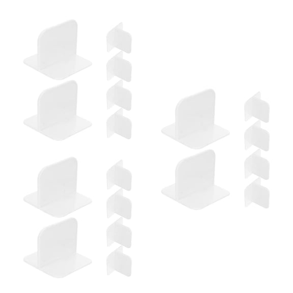 FRCOLOR 18 Pcs Playpen Stabilizer Anti Slip Playpen Stabilizer Adhesive Playpen Fixing Clip Playpen Stand Support Furniture Wall Anchors For Baby Proofing