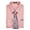 09-Pink & Paisley, variant on HISDERN Mens Solid Dress Shirt Long Sleeve with Matching Tie & Handkerchief Set Button Down Shirts