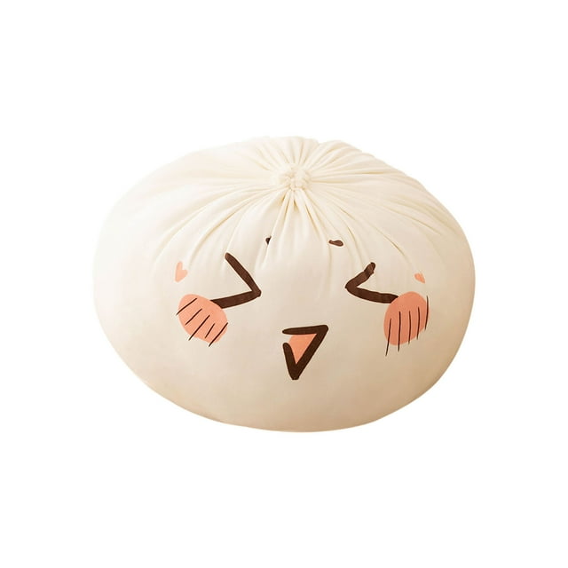 Yhmxh Cojín con forma de dumpling y bollo, juguete infantil, accesorio para sofá, almohada, regalo, muñeca