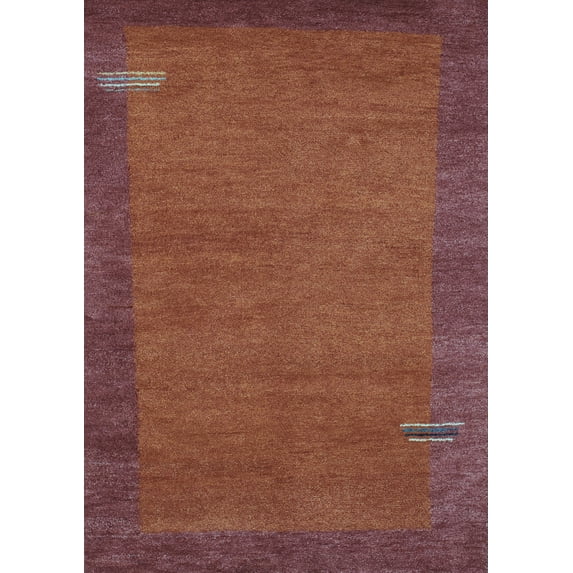 Ahgly Company Indoor Rectangle Abstract Light Blue Contemporary Area Rugs, 7' x 10'