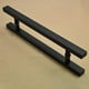 thumbnail image 2 of Black Stainless Steel Glass / Wooden Door Handle, 2 of 5