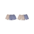 thumbnail image 2 of BemeyourBBs 2 Pack Toddler Baby Girl Boy Plaid Gingham Shorts Set Infant Girls Boys Summer Elastic Waist Checkered Loose Fit Shorts Bottoms, 2 of 9