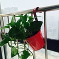 thumbnail image 7 of Xinyolin Metal Iron Hanging Flower Pot Container Home Balcony Garden Planter Barrel Decor, 7 of 7