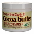 thumbnail image 4 of Fruit of the Earth Cocoa Butter Cream Jar, 4 oz, 4 of 4