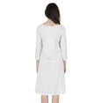 thumbnail image 5 of Inkmeso Solid Summer Casual Tunic Dress For Women's Short Mini Dresses With Button Placket, 5 of 7