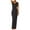 QZ1_Black, variant on Eiyaclvo Summer Maxi Dress for Women Casual Slip Long Tank Dress Sleeveless U Neck Slim Fit Elegant Bodycon Long Dresses