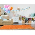thumbnail image 2 of Linon Home Décor Faux Sheepskin Area Rug Collection, Orange, 5' x 7', 2 of 7