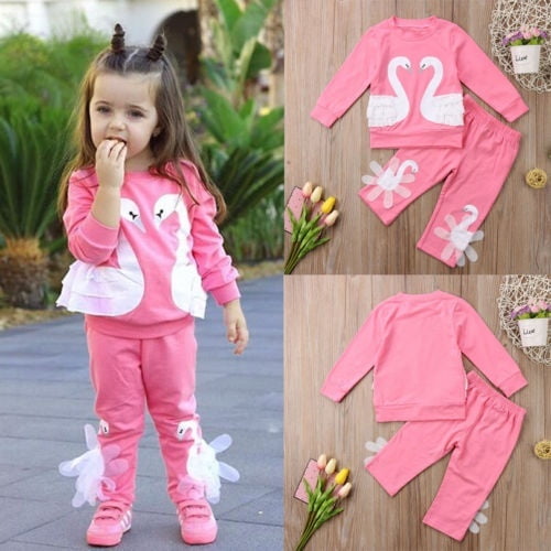 baby girl pink tracksuit