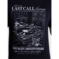 thumbnail image 4 of Humor Men's and Big Men's Last Call Lounge Graphic Tee with Short Sleeves, Size S-3XL, 4 of 5