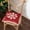 D, variant on Lwlmwt Christmas Seat Cushion Square Thick Cushion Soft and Breathable Resistant to Sagging Suitable for Dining Chairs, Office Chairs, Hardwood Floors