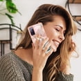 thumbnail image 5 of Compatible with Samsung Galaxy S20 FE Case, Fantastic Marble Patterned Phone Case Anti-Scratch Slim Hybrid Hard Plastic Bumper+Soft Silicone TPU with Ring Kickstand Bumper Shockproof Cover,Gold, 5 of 6