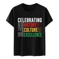 thumbnail image 3 of RTKFRFL Black History&nbsp;Shirts For Women Dream Like Martin Shirt Black History Month Short Sleeve Tops, 3 of 3