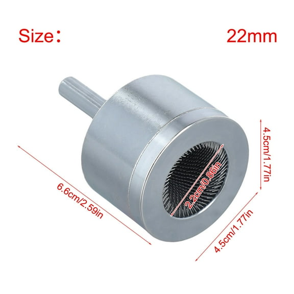 2PCS 15 22mm Electric Drill Pipe Cleaner Copper Pipe Metal Pipe Cleaning Brush for Hand Tools Wire Brushes Accessory In Stock
