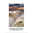 thumbnail image 1 of Great BIG Canvas | Rolled Kate Lillyson Poster Print entitled Inspirational Poster: It is perseverance which distinguishes the strong from the, 1 of 4