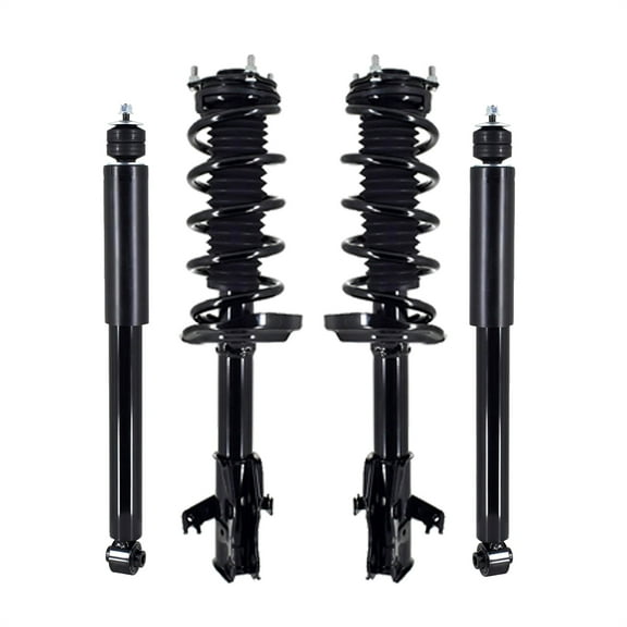 Set 4 Front Quick Complete Strut-Coil Spring-Rear Shock Absorber For 2013-2018 Acura RDX FWD