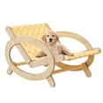 thumbnail image 1 of Elevated Pet Bed Chair Cat Sleeping Climbing Frame Chair C, 1 of 5