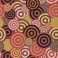 thumbnail image 1 of Ahgly Company Tapis d'Intérieur Lavable à la Machine, Carré, Transitionnel, Bronze Brun, Tapis de Zone, 7 Pieds Carré, 1 of 7