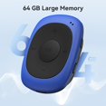 thumbnail image 2 of Reproductor MP3 AGPTEK 64GB Clip con radio FM para deportes, 2 of 8