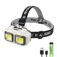 thumbnail image 1 of Super Bright LED Sensor Headlamp Type-C Charge Head Flashlight, 1 of 8