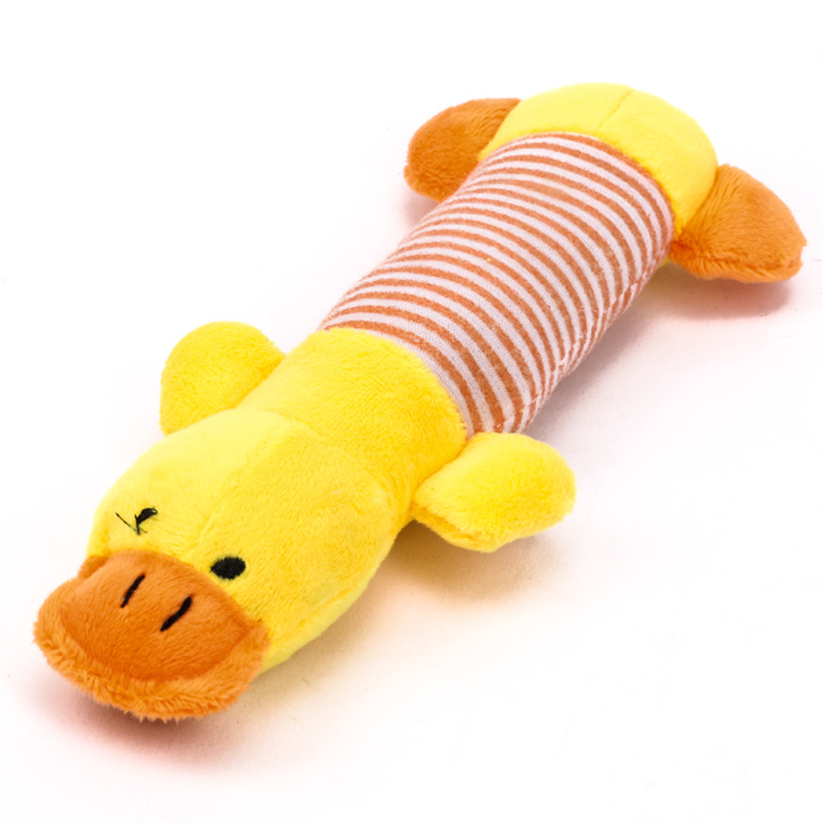 Pet Plush Toy Animal Plush Toy FourLegged Elephant Plush Toy 9" Interactive Striped Pink Pig